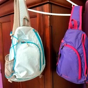 Cross-body backpacks